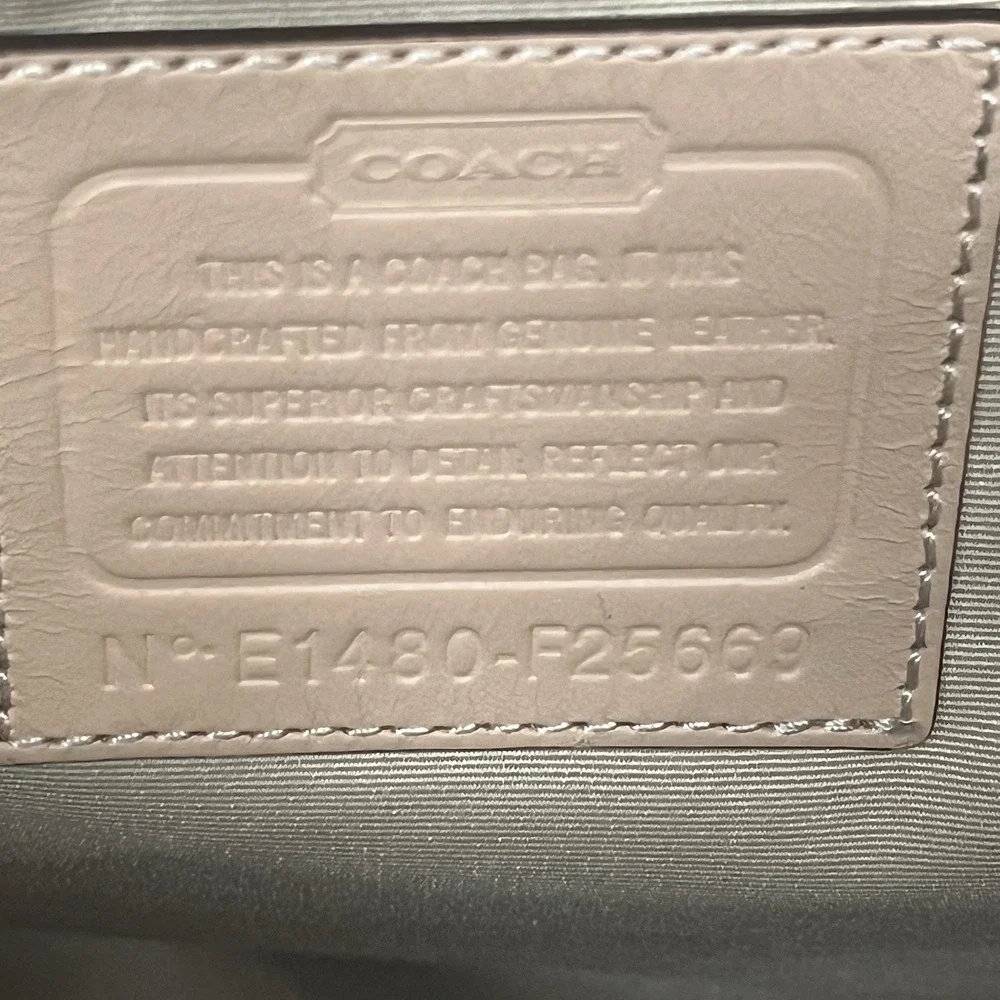 Coach Peyton Jordan Double Zip Carryall Handbag Tote 13